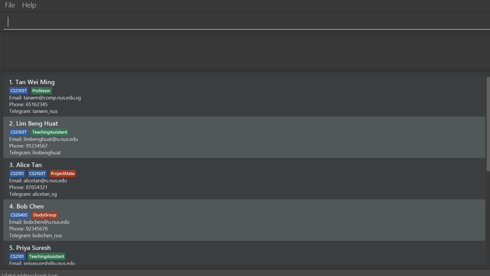 CampusBridge screenshot